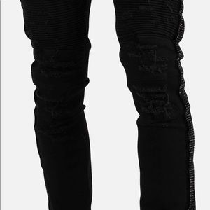PREME
RHINESTONE STRIPE JEANS
BLACK
MEN